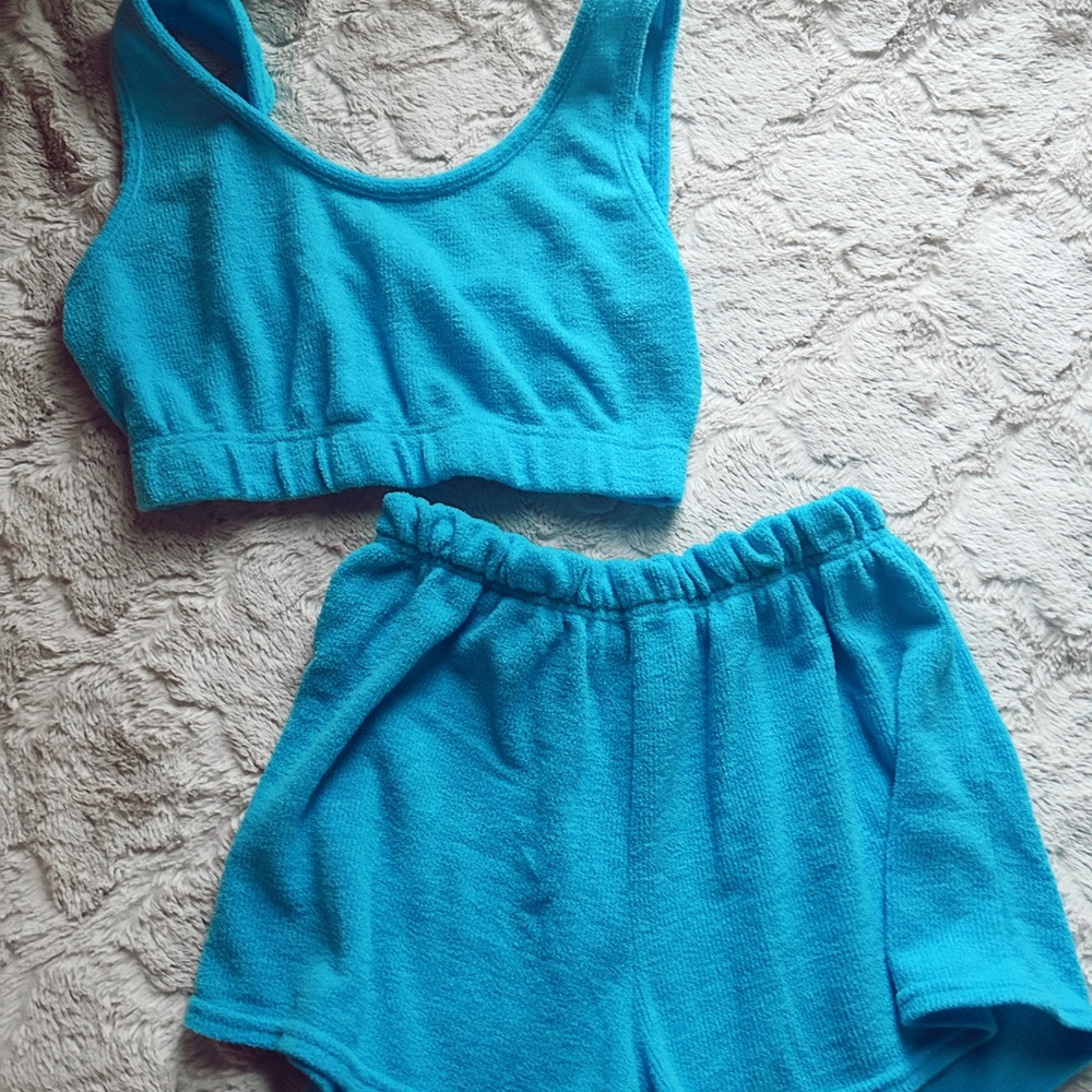 Blue set